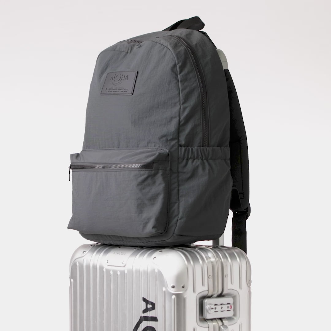 Hana Hou Keep It Light Backpack  in Creme on Dune
